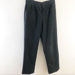 Edwards pleaded Gray 44% wool Pants size 30R
